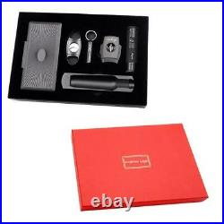 Cigar Accessories Set Cigar Puncher Ashtray Tube Lighter Humidor Case Cutter HQ
