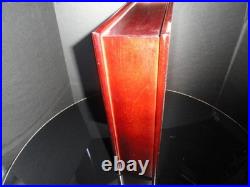 Cigar Humidor Book Cherry wood with single drawer 12 L x 10 W x 3.5 H