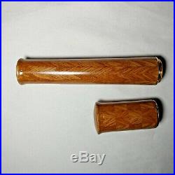 Cigar Travel Humidor Tube Made Out of Rosewood Lined withCedar