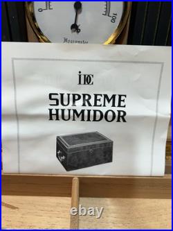 Classic IDC Supreme Humidor With2 Keys 13.5 X 9.5 X 6 for that special aficionado