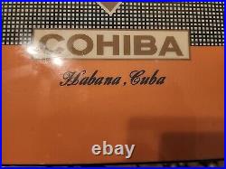 Cohiba Humidor Box For Cigars (hydrometer Not Included) Box Only (no Cigars)