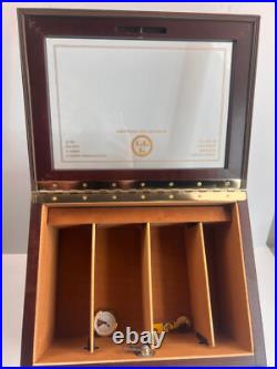 Consolidated Cigar Corporation (CCC) Humidor Rare Display Model 23Wx13Hx12D