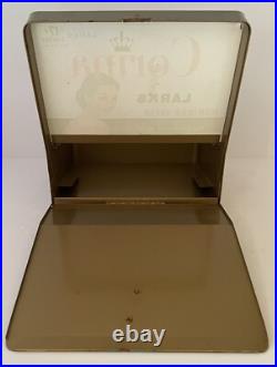 Corina Cigar Humidor Store Display Reverse Painted Glass