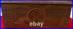 Cremo Cigars Tin Humidor Vintage Metal Store Display