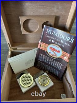 Cuban Crafters Cigar Humidor & Ashtray Cutter