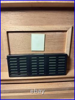 Cuban Crafters Cuban Elegance High-Gloss Rosewood Humidor 120 Cigars No Key