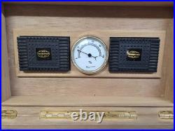 Cuban Crafters Humidor Havana Cubano Custom for 150 Cigars- Excellent