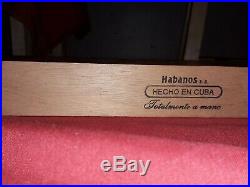 Cuban monte Cristo A Cigar Box new never used. Collectable highly sort after