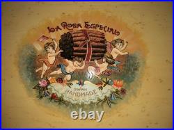 Custom Cigar Humidor (La Rosa Especial) Quality Made Beautiful Artwork