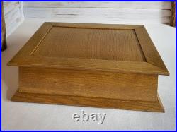 Custom-Made Mission Style Cigar Humidor Solid Oak and Cedar