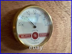 Custom-Made Mission Style Cigar Humidor Solid Oak and Cedar