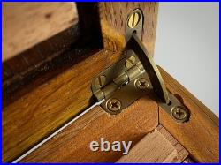 Custom-Made Mission Style Cigar Humidor Solid Oak and Cedar