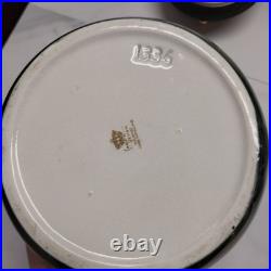 D. Cole Handpainted Ship Tobacco Humidor Crown Devon Fieldings England