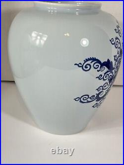 DELFT tobacco jar Williamsburg OUD Delft Reproduction Maryland Made In Holland