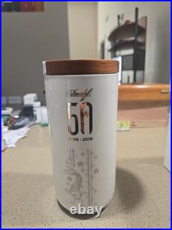 Davidoff 50th Anniversary Humidifier Jars Full Set 4 Jars