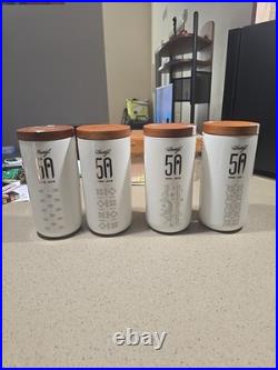 Davidoff 50th Anniversary Humidifier Jars Full Set 4 Jars