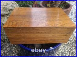 Davidoff Cigar Humidor Swiss-Made 13.75x5.5x8.75 EMPTY