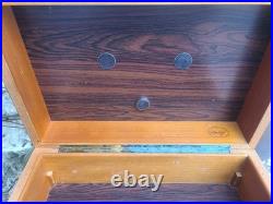 Davidoff Cigar Humidor Swiss-Made 13.75x5.5x8.75 EMPTY