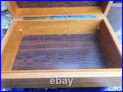 Davidoff Cigar Humidor Swiss-Made 13.75x5.5x8.75 EMPTY