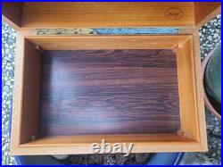 Davidoff Cigar Humidor Swiss-Made 13.75x5.5x8.75 EMPTY