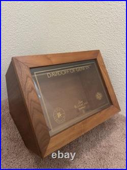 Davidoff Of Geneva Vintage Cigar Humidor / Working Lock 2 Keys RARE FIND