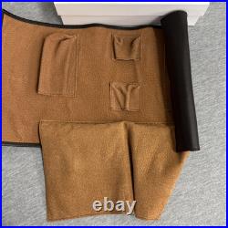 Davidoff Travel Humidor Leather Roll Bag 4 Cigars Brown