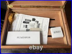 Deauville Luxury Cigar Humidor- Original Owner- Never Used