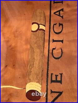 Diamond Crown Cigar Humidor Fine Cigars Wood Inlay