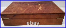 Diamond Crown Cigar Humidor Fine Cigars Wood Inlay