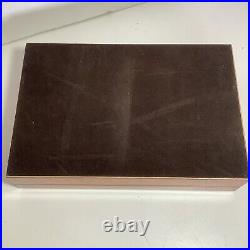 Diamond Crown Cigar Humidor Fine Cigars Wood Inlay