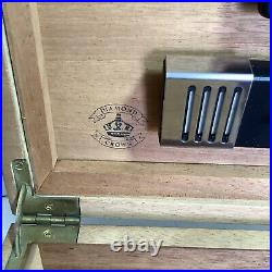 Diamond Crown Cigar Humidor Fine Cigars Wood Inlay