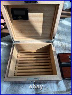 Diamond Crown Humidor St. James Series with Matching Ash Tray Diamond Crown Humidor St. James Series with Matching Ash Tray