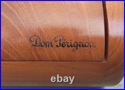 Dom Perignon Wooden Humidor Box Luxury Cigar Storage Champagne Acc. Collector