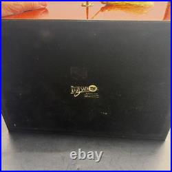 Don Salvatore 75 Count Mahogany Humidor Rosewood Finish Digital Minimeter Key