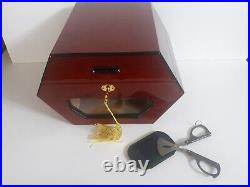 Don Salvatore Cuban Wheel Humidor Holds up to 50 Cigars. Extras, see photos