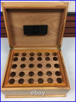 Don Salvatore Wooden Cigar Humidor with Divider & Humidifier