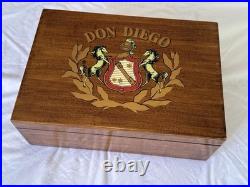 Don diego 75 cigar humidor handmade in la romana dominican republic beautiful