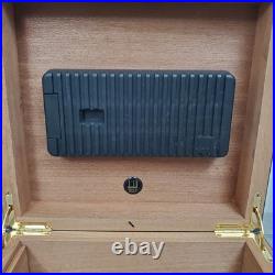 Dunhill France Macassar Ebony Inlay Lacquered Cigar Box Humidor NO KEY