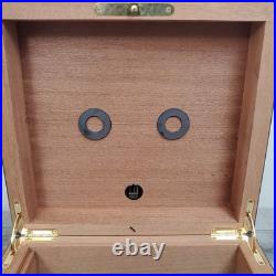 Dunhill France Macassar Ebony Inlay Lacquered Cigar Box Humidor NO KEY