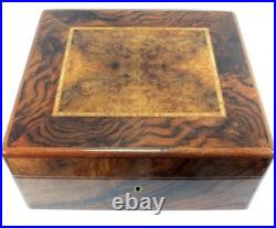 Dunhill Humidors Cigar Case brown rosewood with key