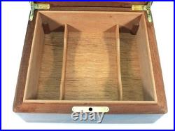 Dunhill Humidors Cigar Case brown rosewood with key