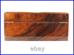 Dunhill Humidors Cigar Case brown rosewood with key