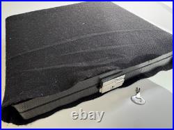Dunhill london black leather travel cigar humidor beautiful