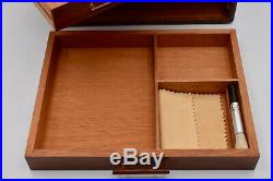 ELIE BLEU Box for 14 pens Palisander, Made in France, Paris 24 x 18.5 x 10 cm