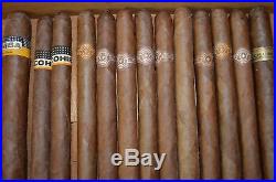ELIE BLEU Paris Walnut Burl Humidor Tabletier 110 Cigars VINTAGE