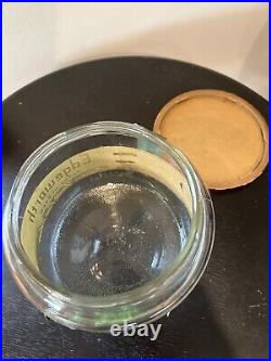 Edgeworth Pipe Tobacco Glass Jar VERY RARE No Cracks