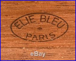 Elie Bleu Burr Walnut Large Cigar Humidor Exceptional Quality And Condition