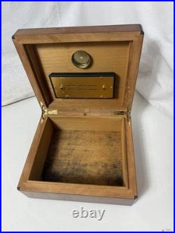 Elie Bleu Cigar Humidor 10x9 in Brown Wood burl wood see details rare