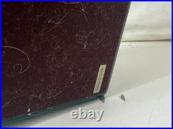Elie Bleu Cigar Humidor 10x9 in Brown Wood burl wood see details rare