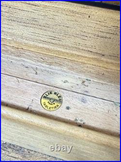 Elie Bleu Cigar Humidor 10x9 in Brown Wood burl wood see details rare